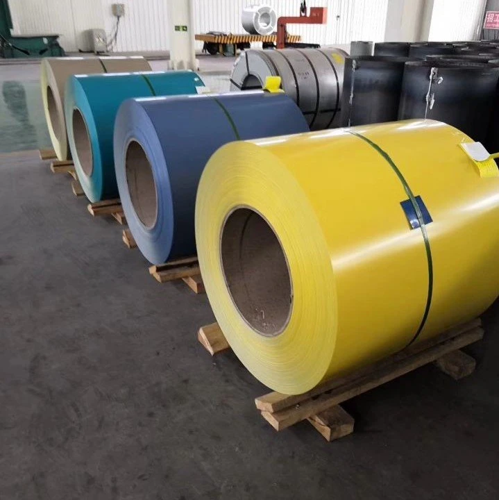 VOORGESCHILDERDE STALEN COIL